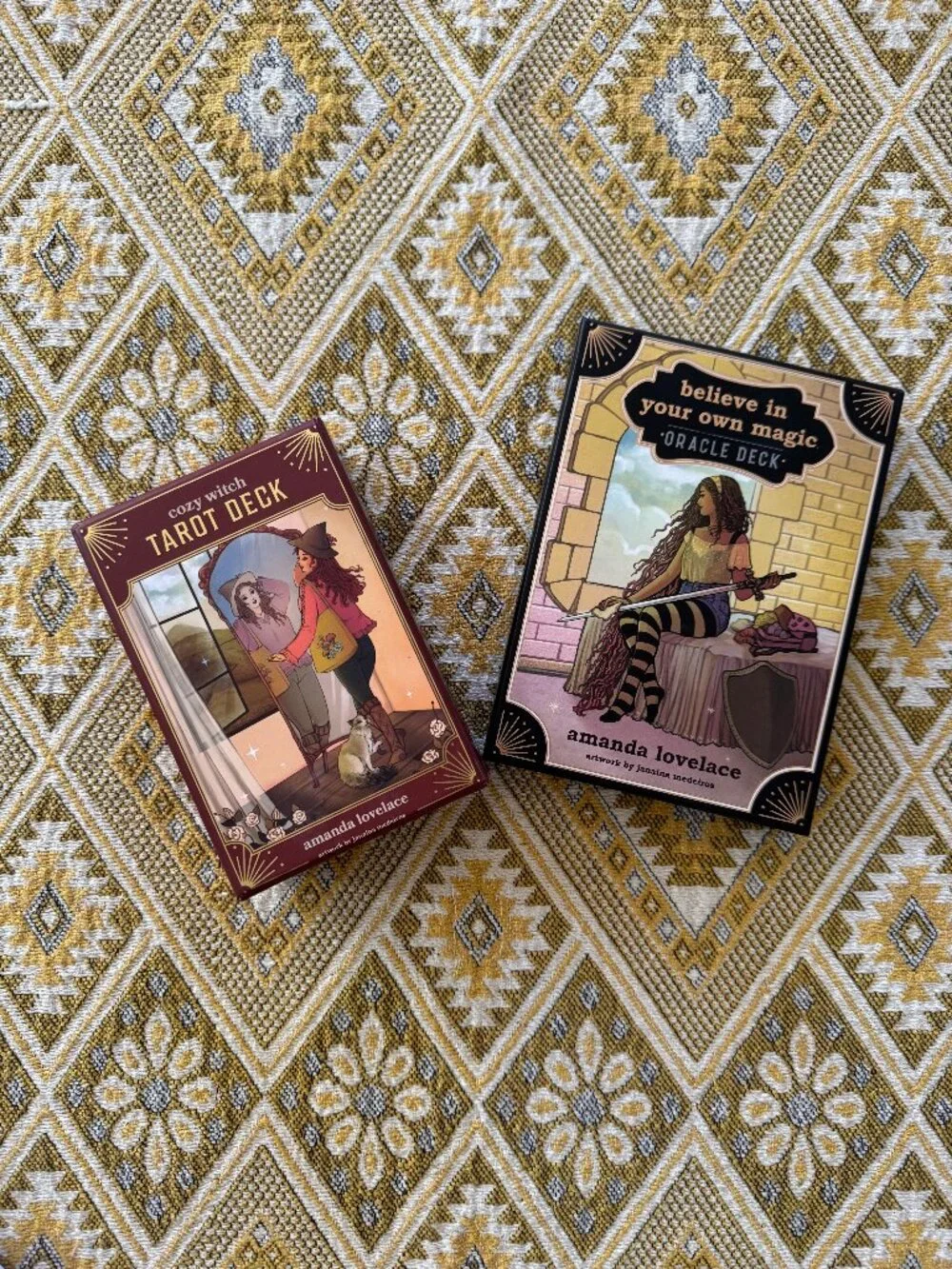 Cozy Witch Tarot & Coloring Believe in Your Own Magic Oracle Make Your Own Magic - Picture 2 of 16